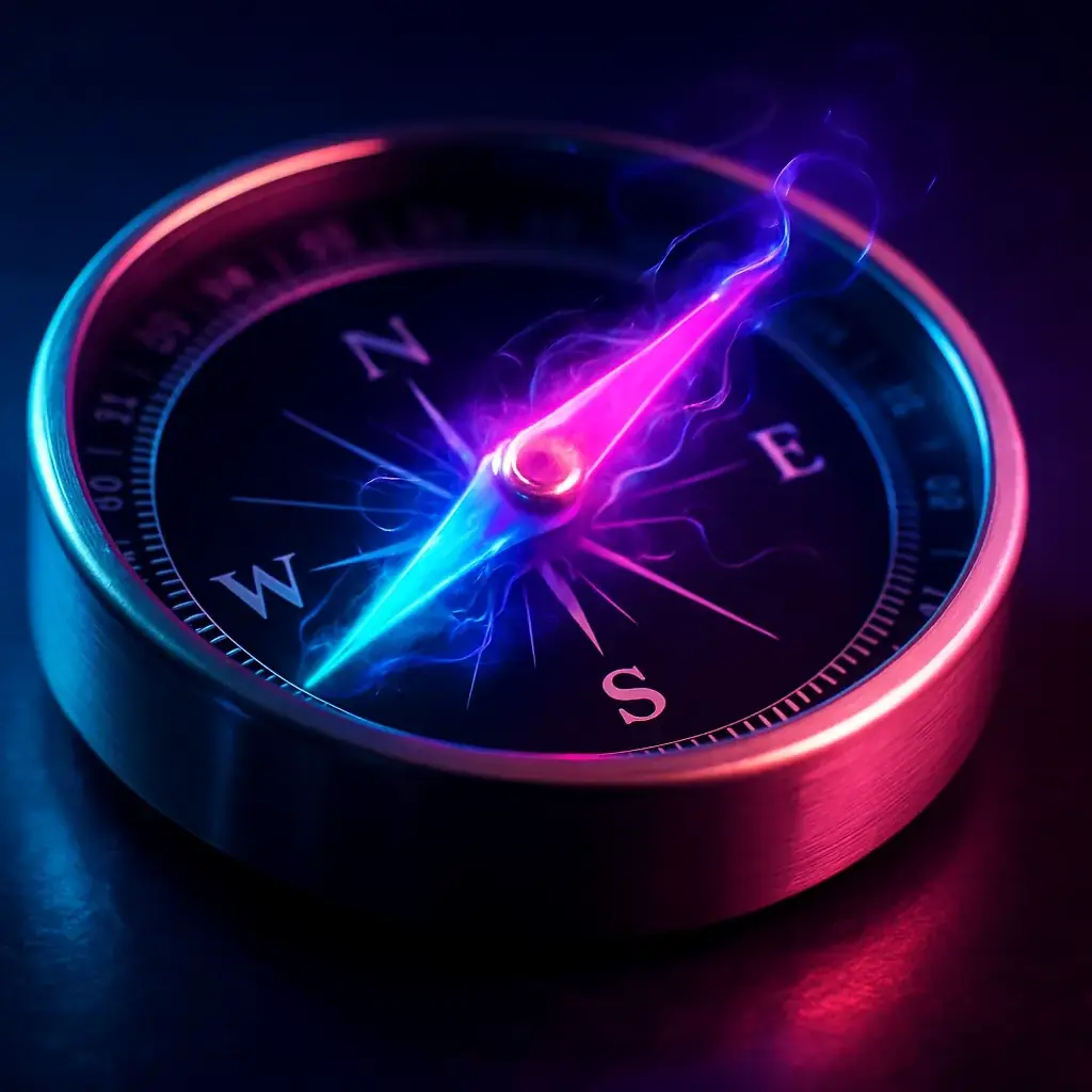 magical-compass-navigation-glow