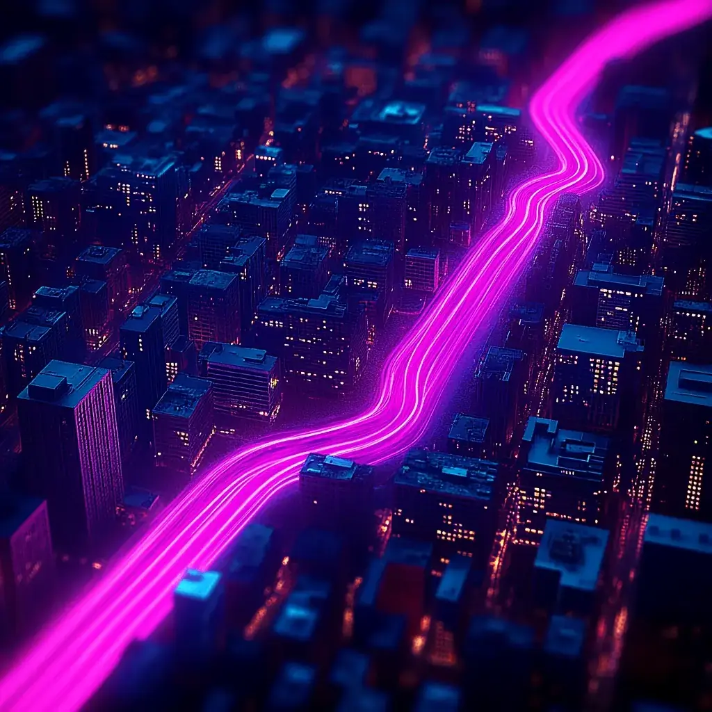 photorealistic-city-map-glowing-strategic-route