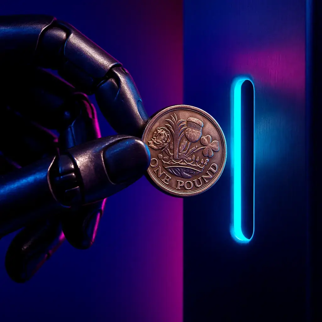 robot-hand-inserting-pound-coin